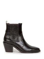 Bobbies Brown Santiag-Style Ankle Boots - Image 1 of 4