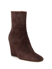 Bobbies Brown Wedge ankle boots - Image 2 of 5