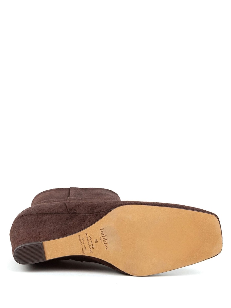 Bobbies Brown Wedge ankle boots - Image 5 of 5 Bobbies Brown Wedge ankle boots - Image 5 of 5