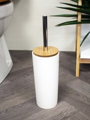 Showerdrape Set of 4 White Sonata Bathroom Accessory Set - Image 2 of 4
