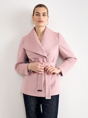 Phase Eight Pink Short Nicci Coat - Image 1 of 6