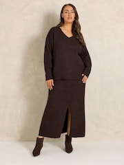 Evans Knitted V-Neck Jumper - 6суретінің 2 суреті