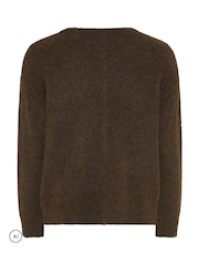 Evans Knitted V-Neck Jumper - 6суретінің 6 суреті