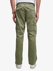 Superdry Green Regular Tapered Cargo Trousers - Image 5 of 6