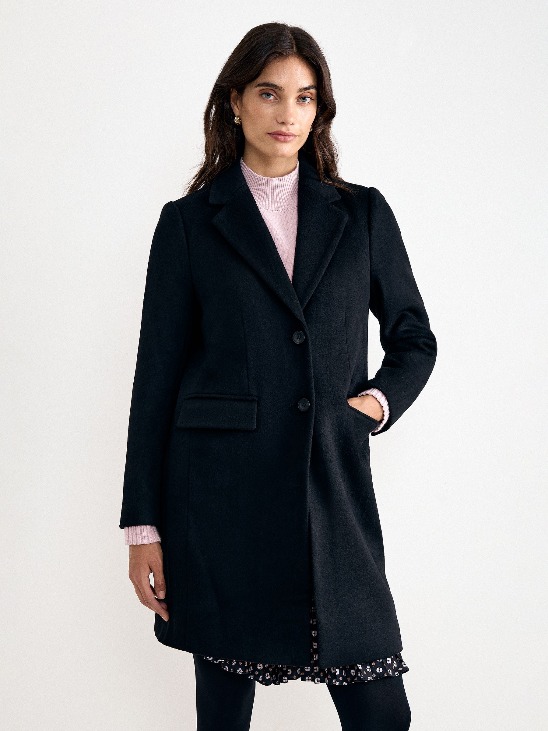 Buy Phase Eight Blue Lydia Wool Coat from Next USA