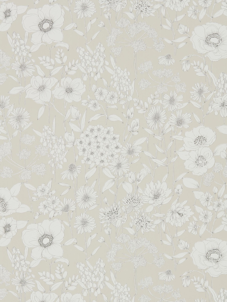 Sanderson Home Natural Maelee 10.05M Wallpaper - Image 1 of 1