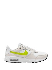 Nike White Yellow Air Max SC Trainers - Image 1 of 4