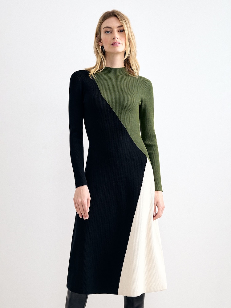Phase Eight Black Julie Knit Dress - Image 1 of 6 Phase Eight Black Julie Knit Dress - Image 1 of 6