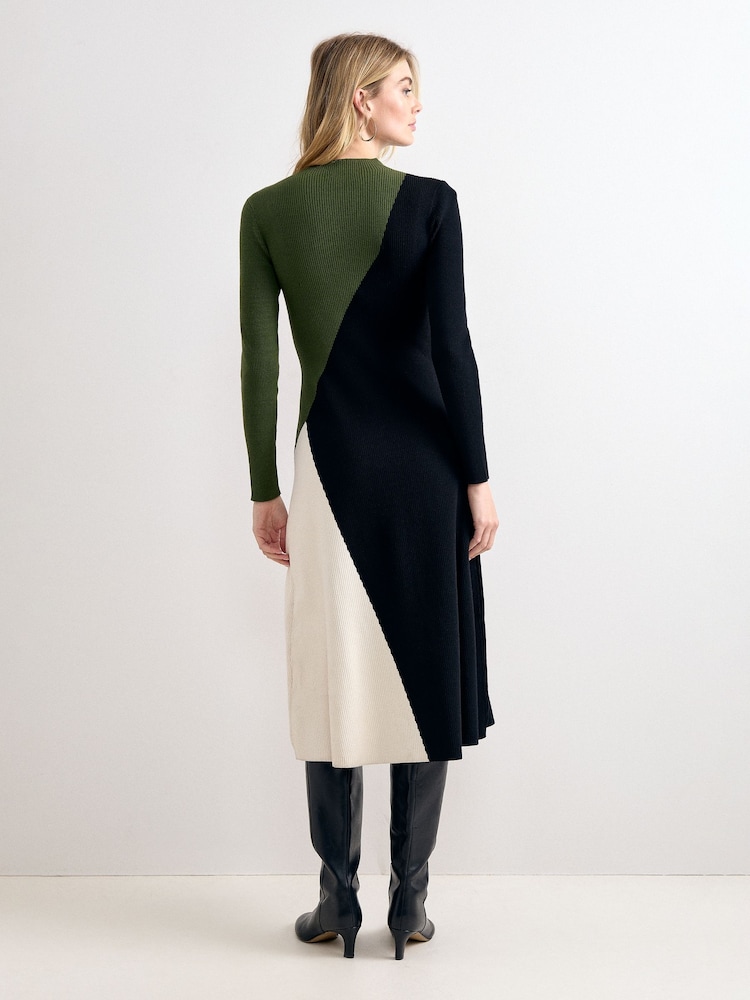 Phase Eight Black Julie Knit Dress - Image 2 of 6 Phase Eight Black Julie Knit Dress - Image 2 of 6