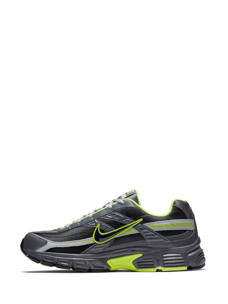 Nike Black/Lime Green Initiator Trainers - Image 5 of 8