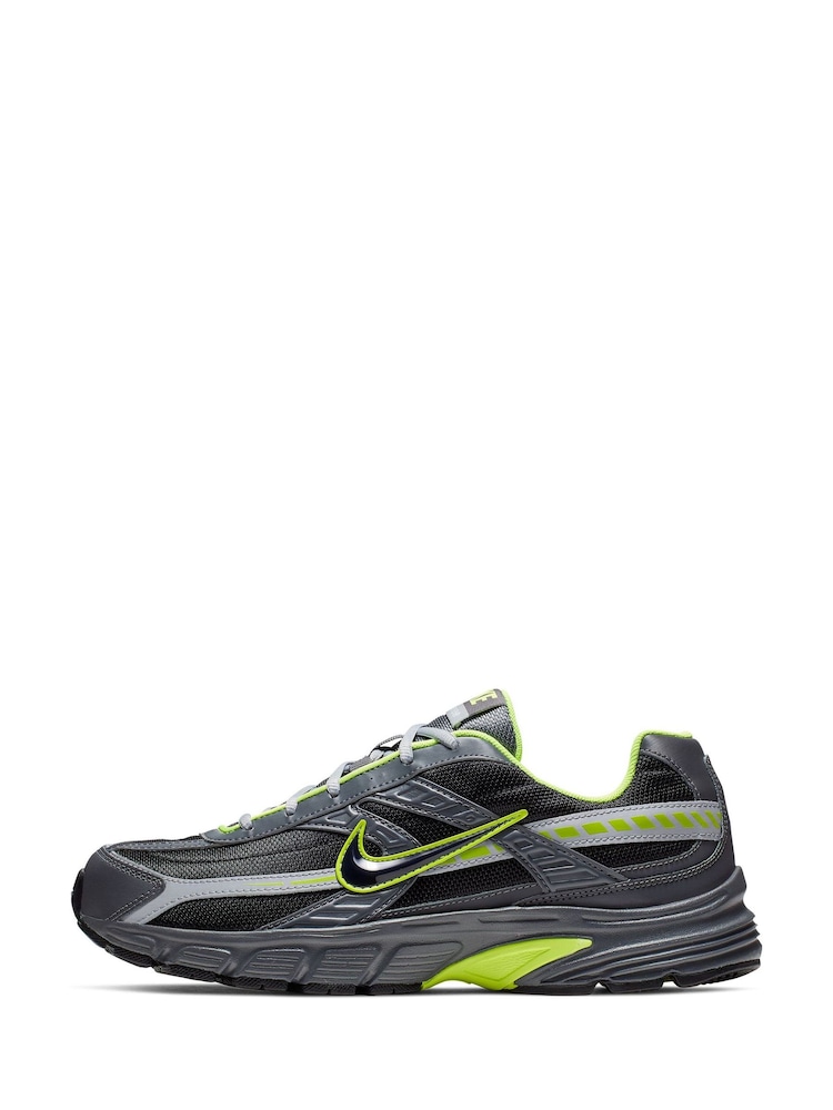 Nike Black/Lime Green Initiator Trainers - Image 6 of 8