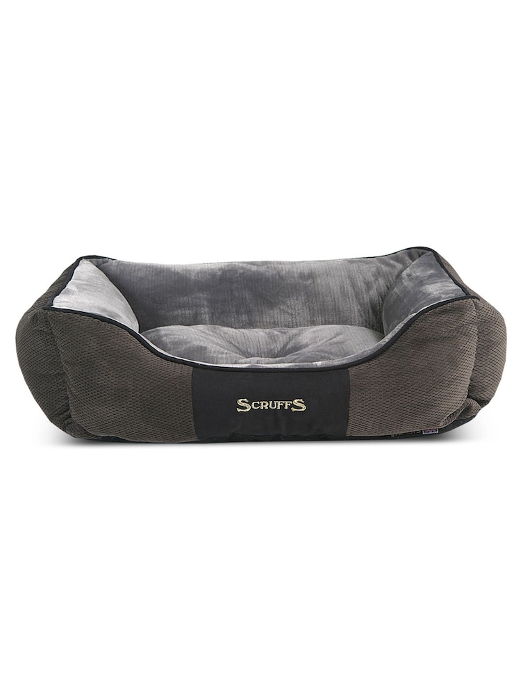 Scruffs® Grey Extra Large Breed Dog Chester Box Bed - Image 2 of 3