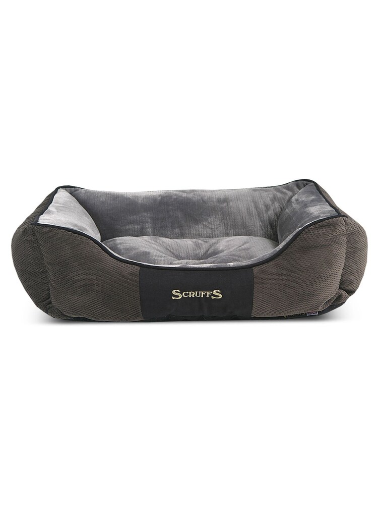 Scruffs® Grey Extra Large Breed Dog Chester Box Bed - Image 2 of 3 Scruffs® Grey Extra Large Breed Dog Chester Box Bed - Image 2 of 3