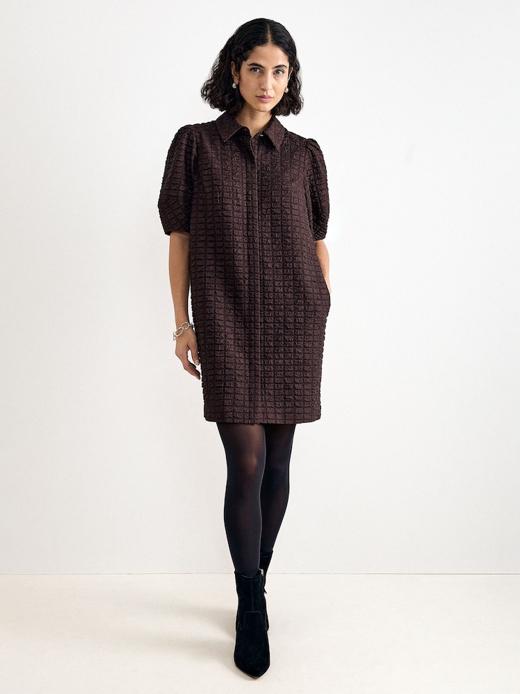 Phase Eight Brown Yasmine Short Dress - Image 1 of 7 Phase Eight Brown Yasmine Short Dress - Image 1 of 7