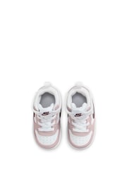Nike Natural Toddler Court Borough Mid Trainers - Image 8 of 10