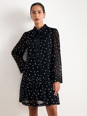 Phase Eight Black Ines Leopard Dress - Image 1 of 7