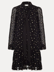 Phase Eight Black Ines Leopard Dress - Image 7 of 7