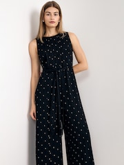 Phase Eight Black Petite Janine Jumpsuit - Image 3 of 7