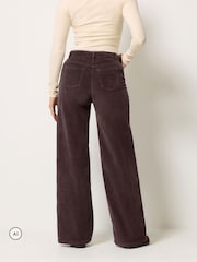 Braun - Long Tall Sally Bootcut-Jeans aus Baumwollcord - Bild 3 von 6