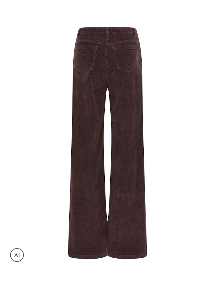 Braun - Long Tall Sally Bootcut-Jeans aus Baumwollcord - Bild 6 von 6