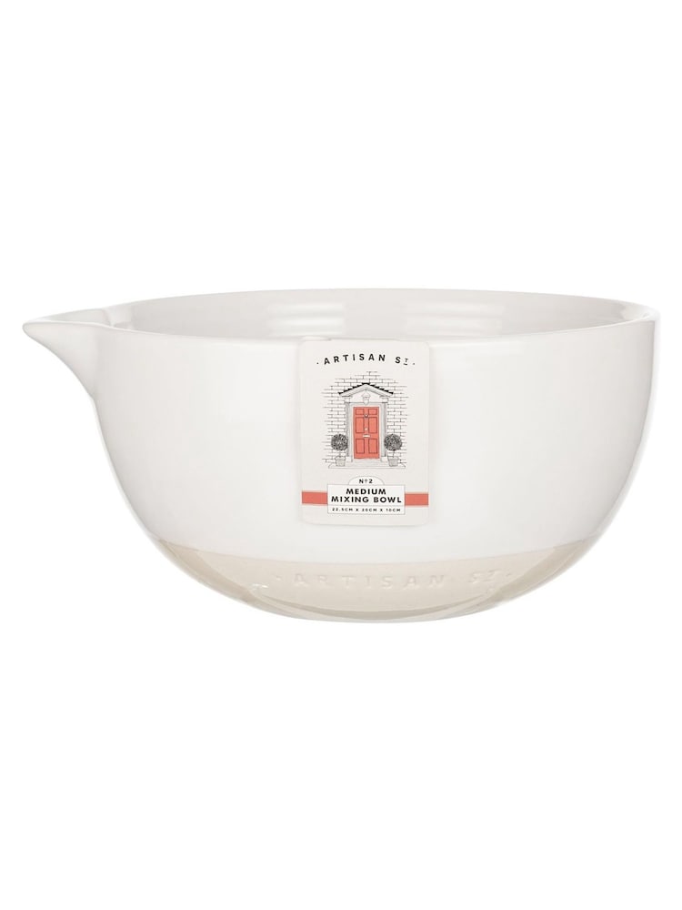 Artisan Street White 20cm Mixing Bowl - Image 4 of 4