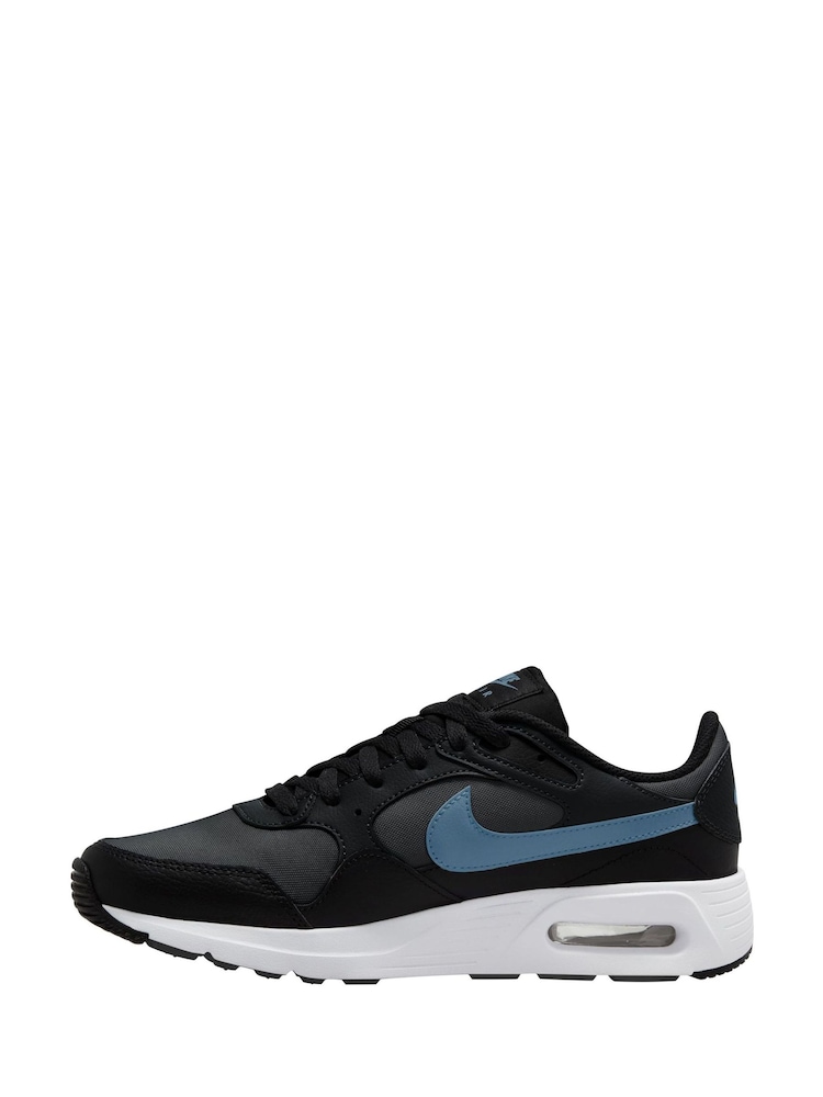 Nike Black Blue Air Max SC Trainers - Image 2 of 4 Nike Black Blue Air Max SC Trainers - Image 2 of 4