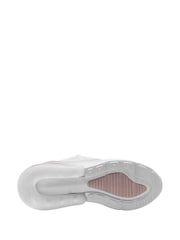 Nike White/Pink Youth Air Max 270 Trainers - Image 4 of 4