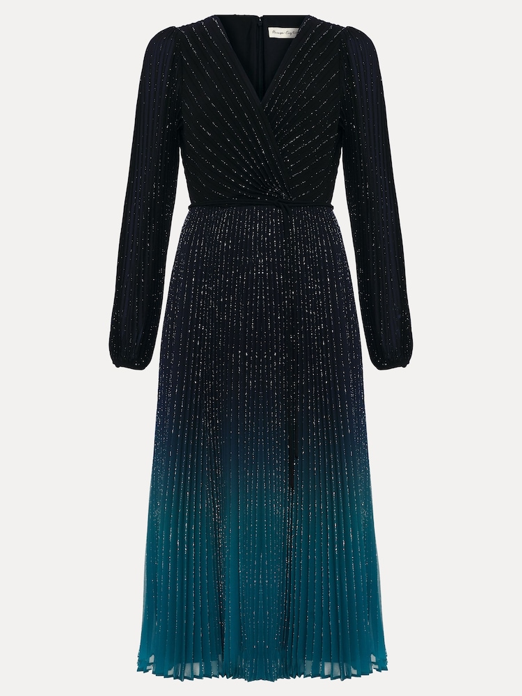 Phase Eight Black Simara Midi Dress - Image 6 of 6 Phase Eight Black Simara Midi Dress - Image 6 of 6