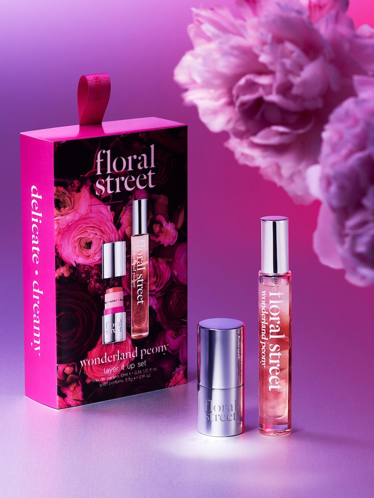 Floral Street Wonderland Peony Layer It Up Gift Set - Image 2 of 2 Floral Street Wonderland Peony Layer It Up Gift Set - Image 2 of 2