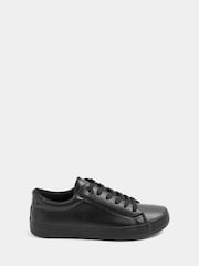Yours Curve Black Extra Wide Fit Jet Slim Sole Trainers - Image 4 of 6
