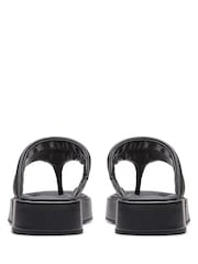Clarks Black Leather Alda Walk Sandals - Image 4 of 6