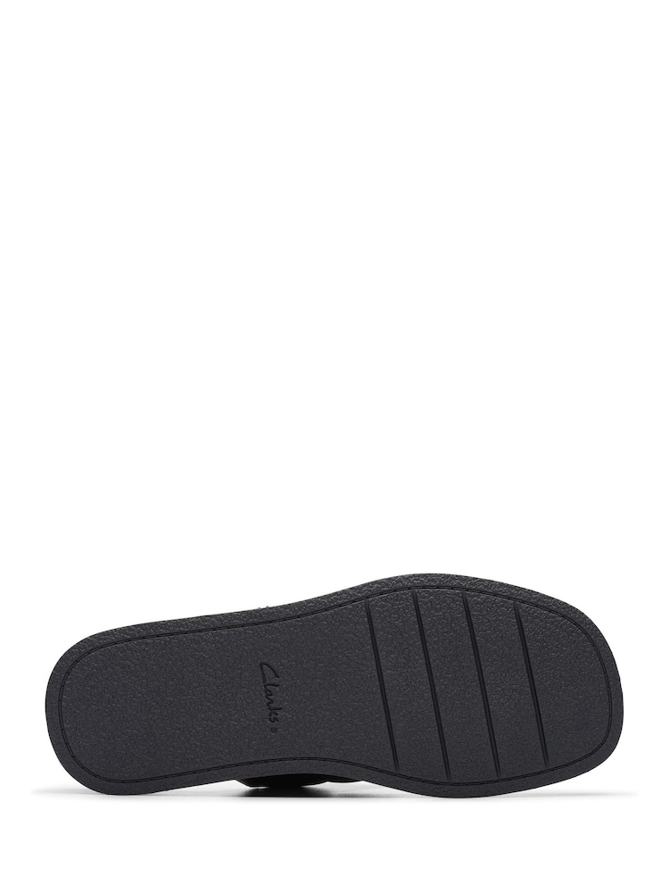 Clarks Black Leather Alda Walk Sandals - Image 6 of 6