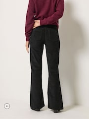 Schwarz - Long Tall Sally Bootcut-Jeans aus Baumwollcord - Bild 3 von 6