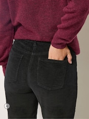 Schwarz - Long Tall Sally Bootcut-Jeans aus Baumwollcord - Bild 4 von 6