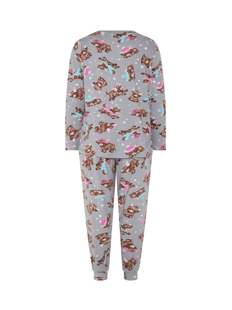 Γκρι - Yours Curve Fleece Pyjama Set - Εικόνα 7 από 7 Γκρι - Yours Curve Fleece Pyjama Set - Εικόνα 7 από 7