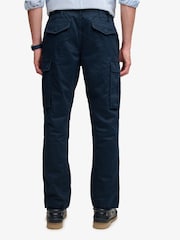 Superdry Blue Slim Taper Cargo Trousers - Image 5 of 5