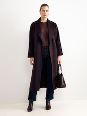 Phase Eight Brown Metallic Cristine Knit Jumper - Image 7 of 8