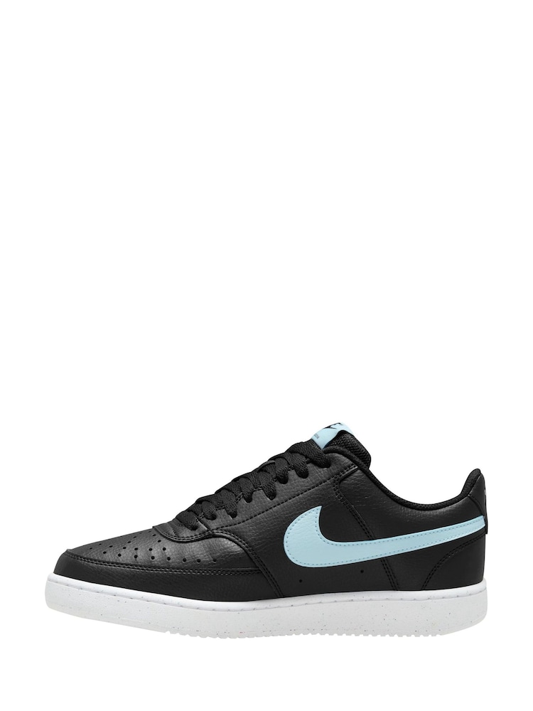 Черный/Ледниковый синий - Низкие кроссовки Nike Court Vision - Image 2 of 4 Черный/Ледниковый синий - Низкие кроссовки Nike Court Vision - Image 2 of 4