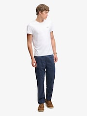 Superdry Blue Regular Tapered Cargo Trousers - Image 3 of 6