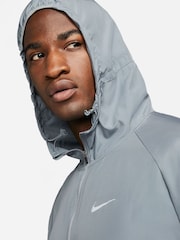 Nike Smoke Grey Repel Miler Running Jacket - Image 4 of 9