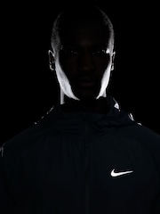 Nike Smoke Grey Repel Miler Running Jacket - Image 8 of 9