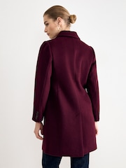 Phase Eight Red Lydia Wool Coat - Image 2 of 7