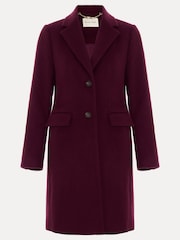 Phase Eight Red Lydia Wool Coat - Image 7 of 7