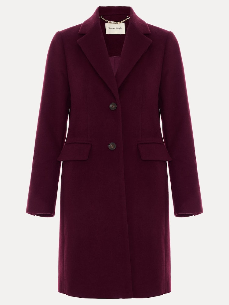 Phase Eight Red Lydia Wool Coat - Image 7 of 7 Phase Eight Red Lydia Wool Coat - Image 7 of 7