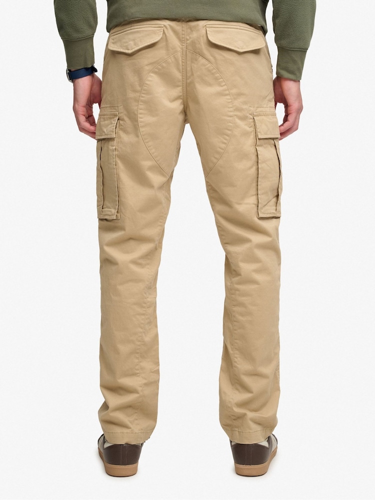 Superdry Natural Slim Taper Cargo Trousers - Image 5 of 5