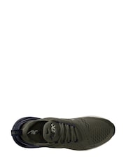 Nike Green Air Max 270 Trainers - Image 3 of 4