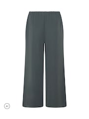 Yours Curve Grey Wide Leg Trousers - Image 6 of 6
