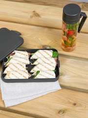 Brabantia Grey Make & Take Lunch Set - Water Bottle & Lunch Box - Image 1 of 8
