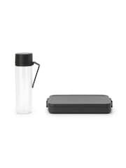 Brabantia Grey Make & Take Lunch Set - Water Bottle & Lunch Box - Image 4 of 8