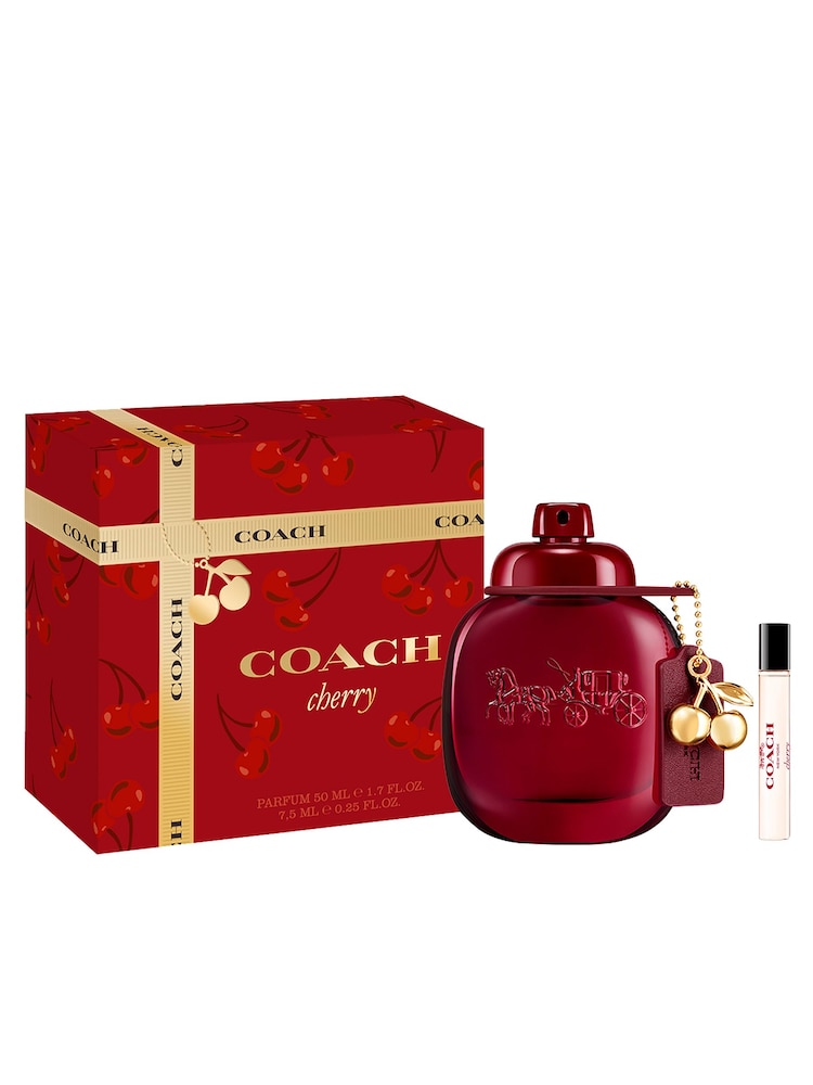 COACH Cherry Eau de Parfum 50ml Gift Set - Image 1 of 5